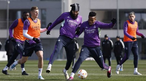 决战前夕白衣军团紧锣密鼓备战国王杯国家德比