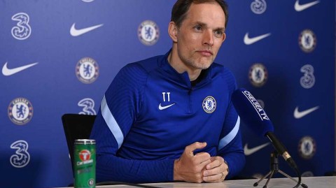 决战蓝月亮剑时 图赫尔赛前发布会尽显从容