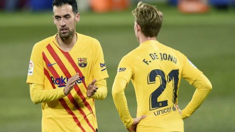 梅西妙传德容一剑封喉，巴萨客场小胜韦斯卡喜迎新年开门红