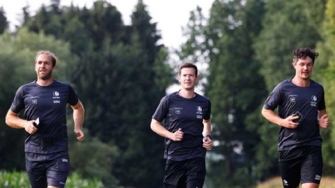 比利时根特队在奥地利集训备战新赛季