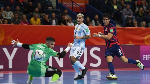 五人制足球世界杯美阿大战经典瞬间回顾