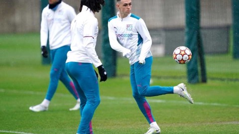 曼城蓝月蓄势待发 决战前夕的专注与决心