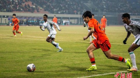 五战全胜狂轰42球！中国U17国少4-0完胜孟加拉国强势晋级亚洲杯