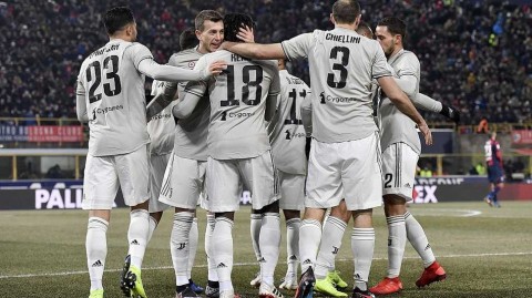 意大利杯尤文完胜博洛尼亚 基恩闪耀C罗见证新星崛起