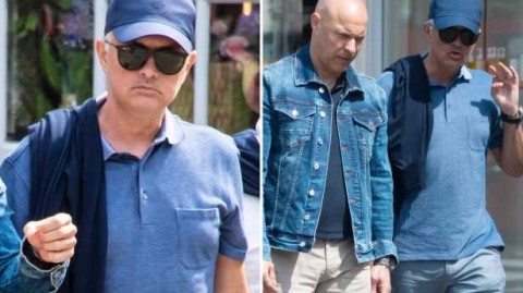 名帅的惬意时光：穆里尼奥暂别绿茵场，享受悠然购物之旅