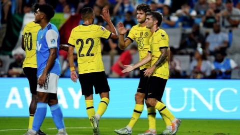 蓝军热身赛激战美职联新军 夏洛特主场顽强逼平切尔西