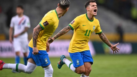 桑巴军团主场横扫巴拉圭 四弹齐发奏响世预赛凯歌