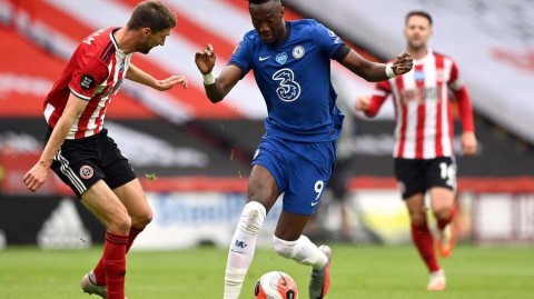 刀锋军团主场斩落蓝军：谢联三球完胜切尔西，麦戈德里克闪耀布拉莫巷