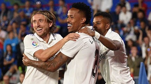 皇马客胜赫塔费重登西甲榜首 魔笛精准制导米利唐闪击定乾坤