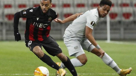 尼斯主场激战勒沃库森，进球大战定格二比三