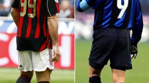 米兰德比永恒传奇：那些穿过红黑与蓝黑战袍的巨星们