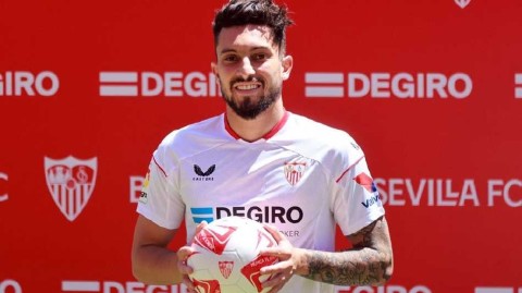 特莱斯租借加盟塞维利亚新闻发布会全记录