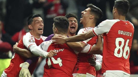 欧联杯史诗逆转 布拉加主场力克谢里夫晋级十六强