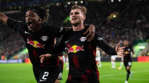 欧冠烽火映照凯尔特公园莱比锡客胜奏凯维尔纳福斯贝里双星闪耀