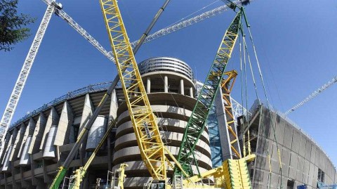 盛夏的蜕变：二〇二〇年七月，伯纳乌翻修工程现场直击