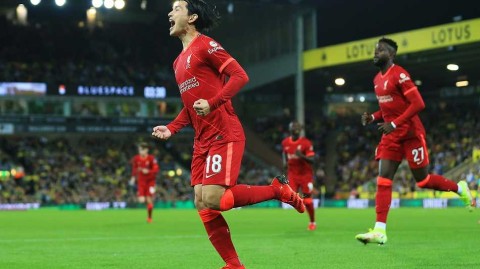 日本尖刀闪耀卡罗路 南野拓实双响引领利物浦狂胜诺维奇