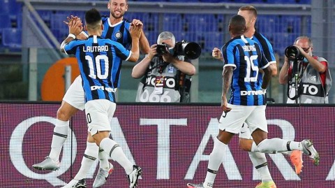 奥林匹克球场激情对撞，罗马国米联手献上进球盛宴