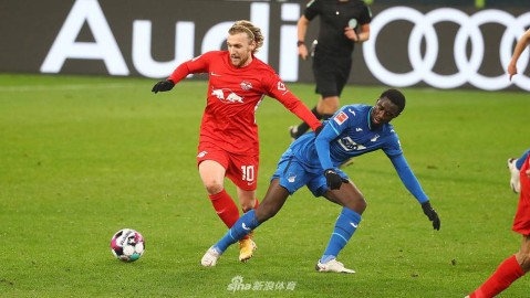 莱比锡红牛客场一球小胜霍芬海姆，波尔森灵光一现定乾坤