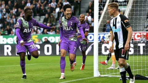 圣詹姆斯公园的激情碰撞：纽卡闪击难阻热刺逆转，凯恩孙兴慜联袂上演进球盛宴