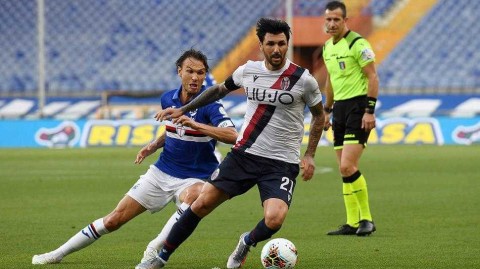 热那亚雨夜中的致命三分钟，博洛尼亚客场掀翻桑普多利亚