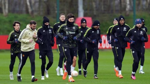 红魔厉兵秣马迎欧战 三将回归训练场展斗志