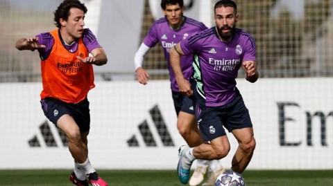 皇马众将士气高昂全力备战欧冠关键战役