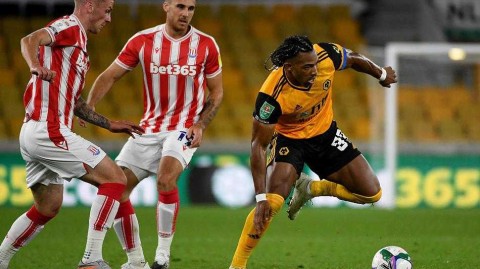 二〇二〇年九月十七日联赛杯爆冷门 狼队主场被斯托克城绝杀