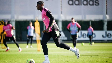 斑马军团训练场上的希望曙光博格巴回归之路的坚实一步