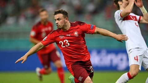 沙奇里双响导演生死战，瑞士3-1力挫土耳其昂首告别