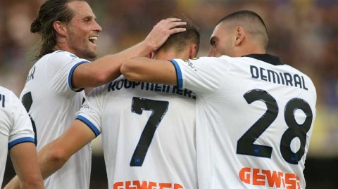 意甲绿茵战记：亚特兰大客胜维罗纳，库普梅纳斯一箭定江山