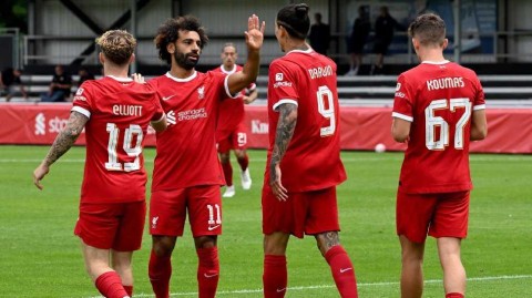 利物浦与菲尔特上演季前八球盛宴 萨拉赫绝平救主