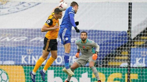 瓦尔迪点射力压群狼 蓝狐终结四年等待重返英超之巅