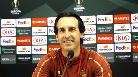 埃梅里与弟子赛前亮相 誓师征服圣保罗球场