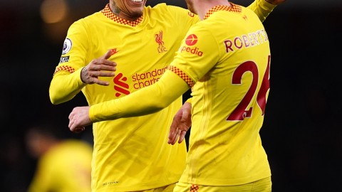 英超焦点战红军客胜枪手 菲尔米诺致命一击