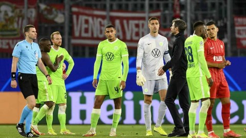 欧冠复仇夜：沃尔夫斯堡主场遭争议绝平，塞维利亚顽强抢下一分