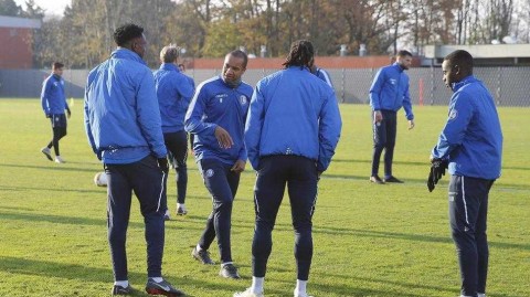 寒风中静待曙光：根特队的欧联杯赛前最后一练