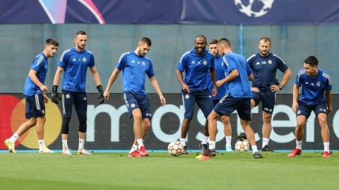 欧冠决战前夜：萨格勒布迪纳摩的最后一练，在静默中蓄力