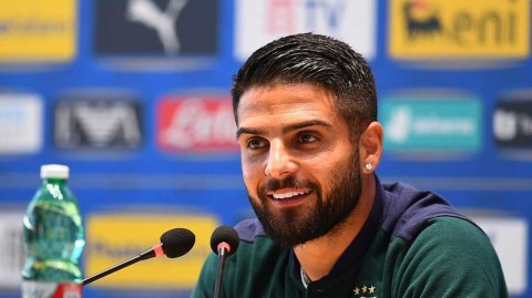 意大利欧洲杯赛前发布会 因西涅：我们在书写一个童话