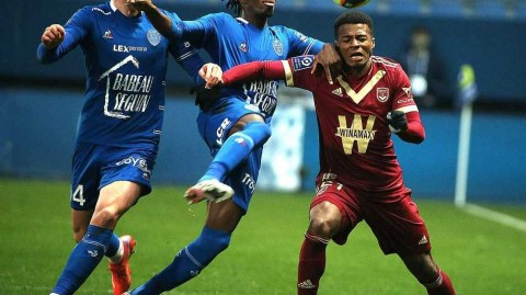 法甲第十八轮特鲁瓦激战波尔多逆转取胜记