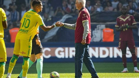 波尔多主场憾平南特，黄义助破门难救主，大西洋畔的进球大战终成和局