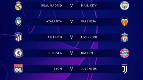 欧冠十六强抽签回眸：宿命对决点燃烽火，豪门恩怨再谱新章