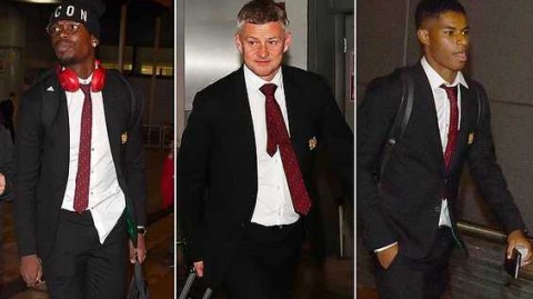 曼联连夜返英全力备战 红魔众将誓师新赛季