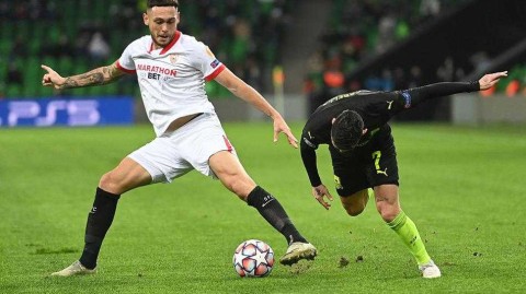 欧冠经典战：塞维利亚绝杀克拉斯诺达尔，俄超新军憾负欧联之王