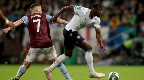 英联杯维拉客场强势逆转博尔顿精彩瞬间回顾