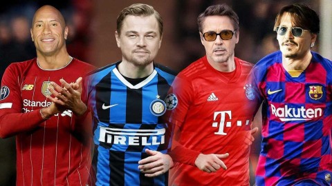 当好莱坞星光闪耀绿茵场 揭秘影帝与豪门的蓝色情缘