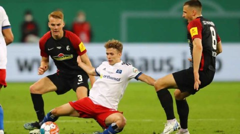 德国杯烽火夜：弗赖堡力克汉堡进军柏林