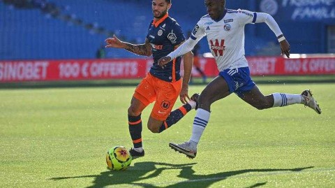 法甲史诗进球大战：蒙彼利埃4-3斯特拉斯堡，半场对轰六球