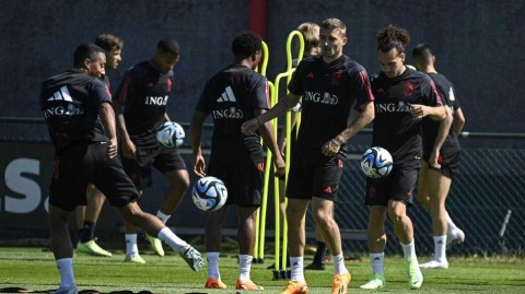 欧洲红魔厉兵秣马 图贝克训练场吹响欧预赛冲锋号