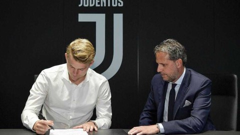 欧洲金童驾临都灵！尤文图斯官方宣布德里赫特正式加盟