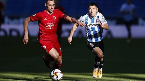 国王杯遗憾出局，武磊首发难救主西班牙人主场零比二负于奥萨苏纳